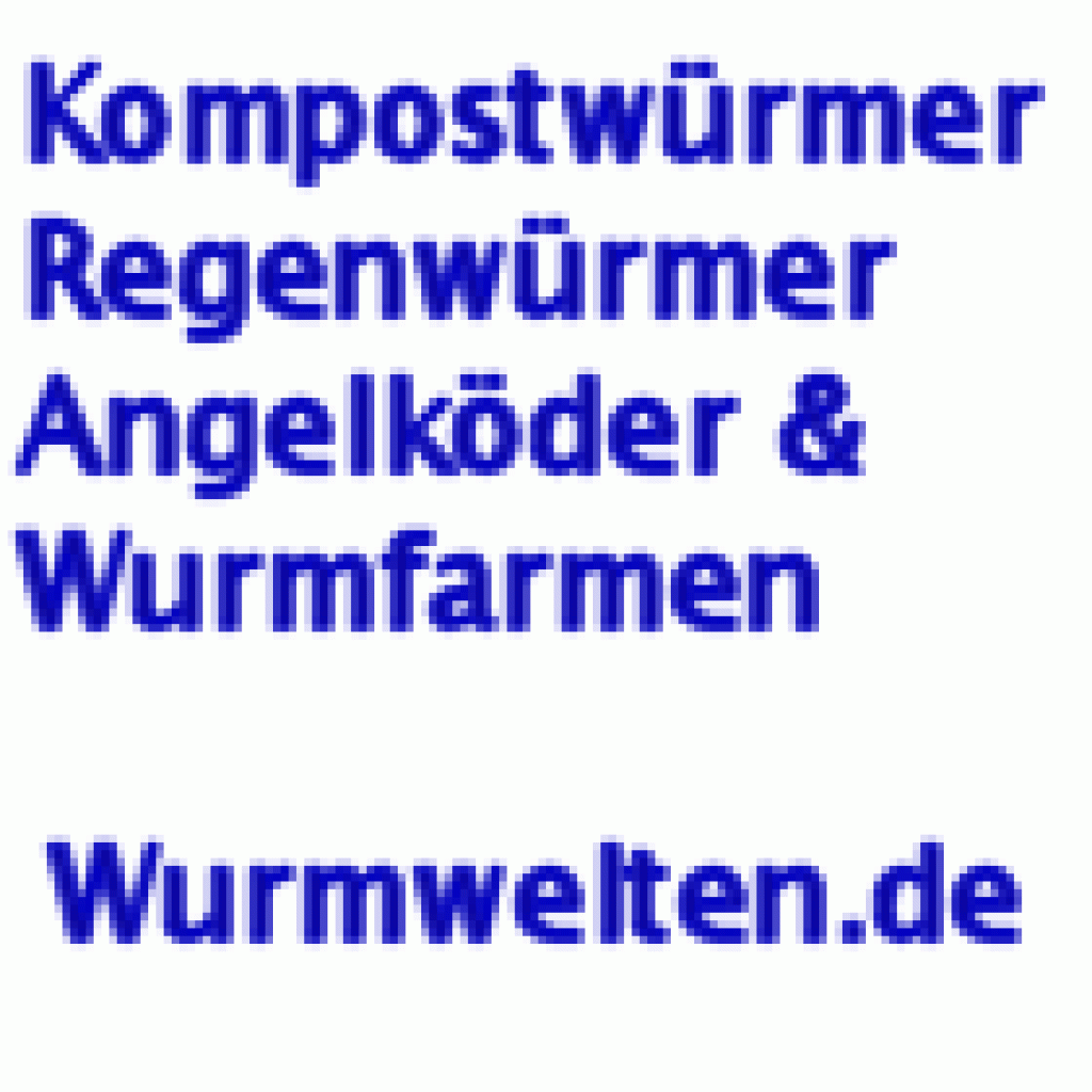 Regenwürmer und Enchyträen als Futtertiere - Futtertiere - Einbeck