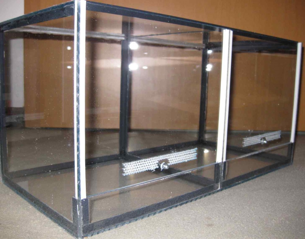 Leichtbau-Doppelterrarium 50x25x25 - Terrarien - Neukirchen Erzgebirge
