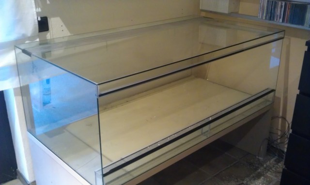 Terrarium aus Glas 140x75x50cm (BxTxH) - Terrarien - Drensteinfurt